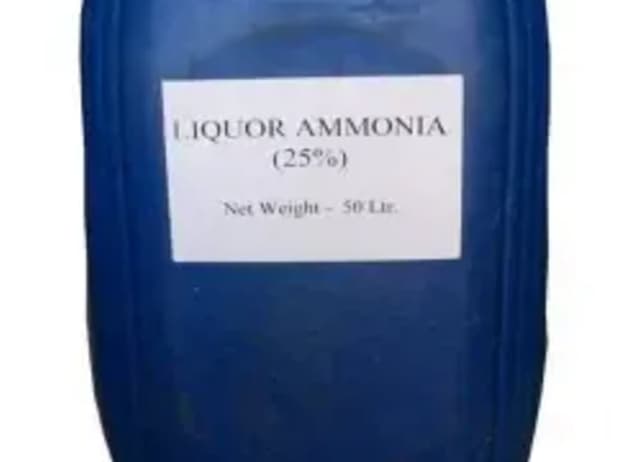 50-liter jerrycan of Liquor Ammonia 25%