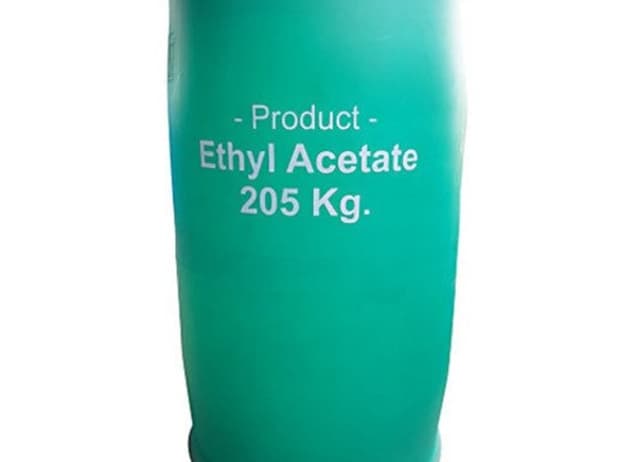 205 kg drum of Ethyl Acetate