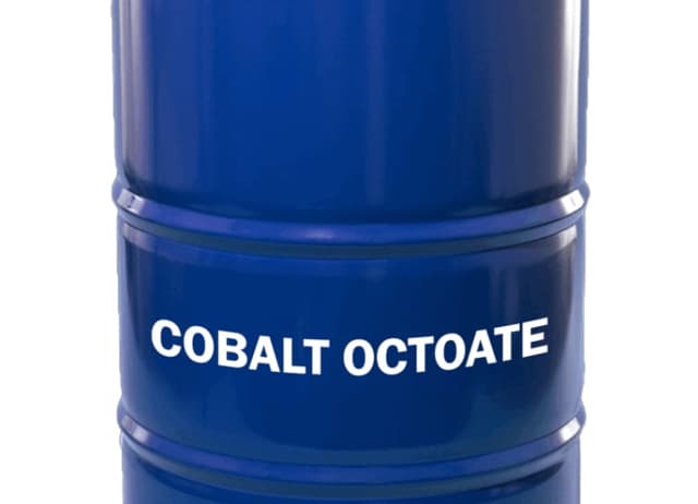 Drum of Cobalt Octoate used in coatings