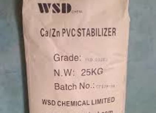 Calcium Zinc PVC Stabilizer in a 25 kg bag