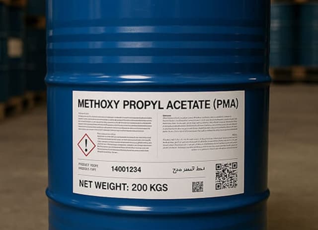 Methoxy Propyl Acetate 200 kg drum