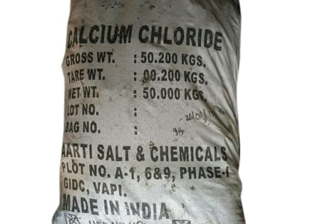 50 kg bag of Calcium Chloride from Aarti Salt & Chemicals