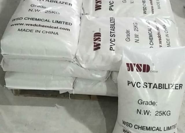 PVC Stabilizer in 25 kg bags