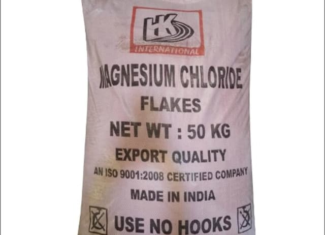 50 kg sack of Magnesium Chloride Flakes