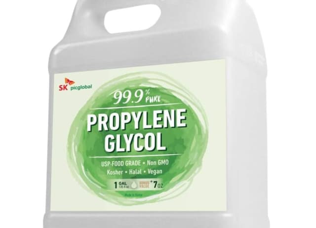 1-gallon container of 99.9% pure Propylene Glycol