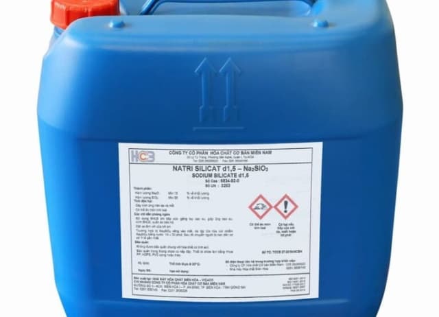 20 kg jerrycan of sodium silicate