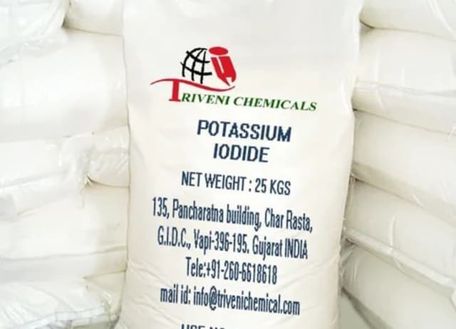 25 kg bag of Potassium Iodide from Triveni Chemicals