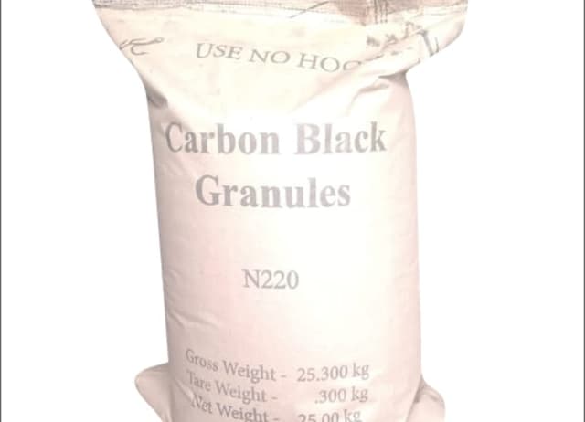 25 kg bag of Carbon Black Granules (N220)