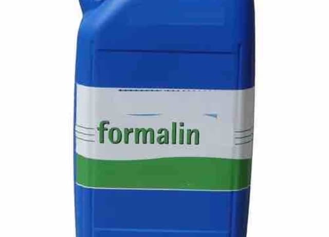 5 liter jerrycan of formalin