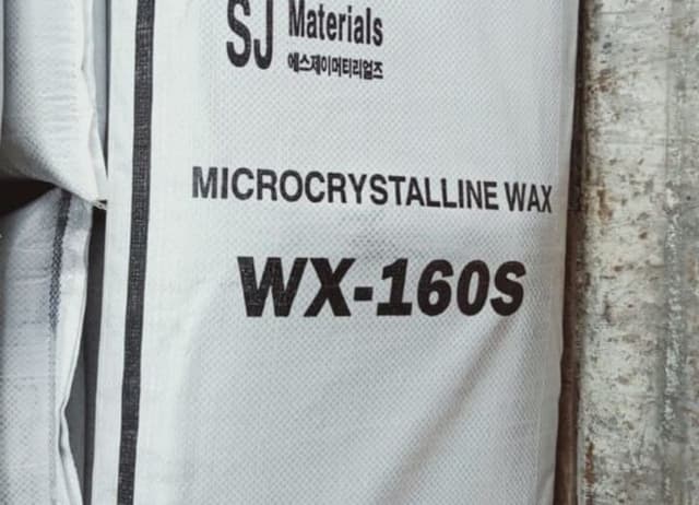 25 kg bag of Microcrystalline Wax WX-160S
